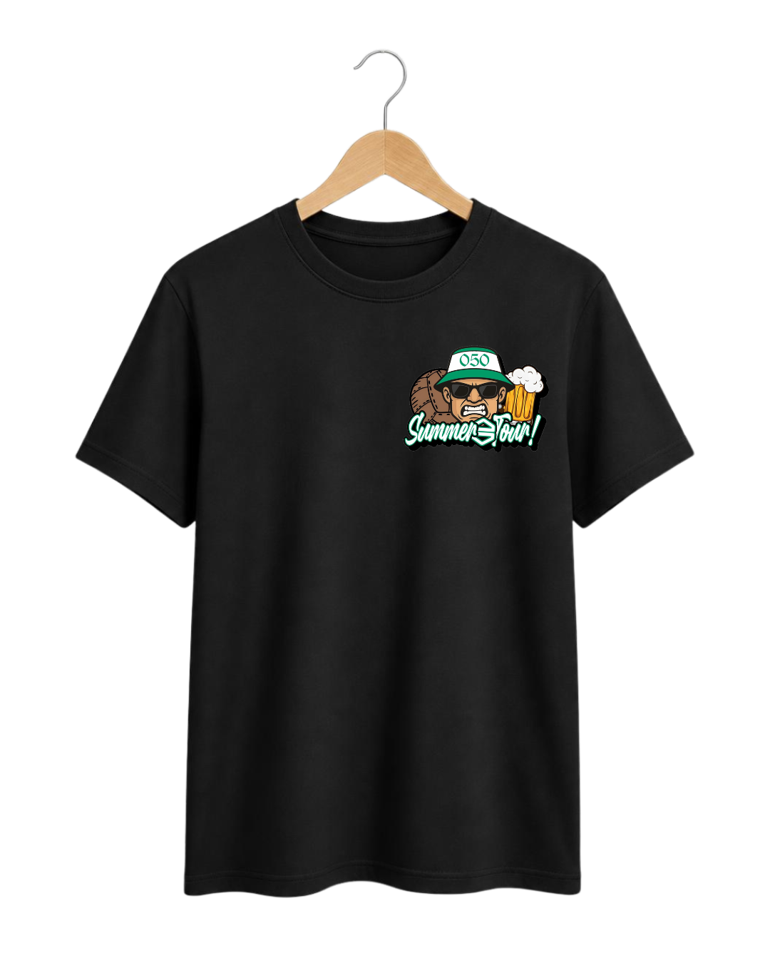 Door Fanatics Prints bedrukt T-shirt